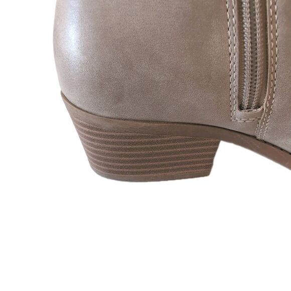 Lucky Brand Women's Brown Faux Leather Ankle Boots, Size 8 - Picture 9 of 11